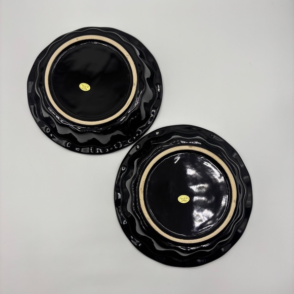 Ceramic Small 6.7” Round Baking Pie Casserole Dish Set Of 2 - Red - Picture 8 of 10